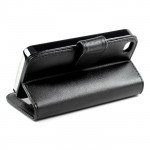 Wholesale iPhone 4S / 4 Simple Flip Leather Wallet Case (Black)